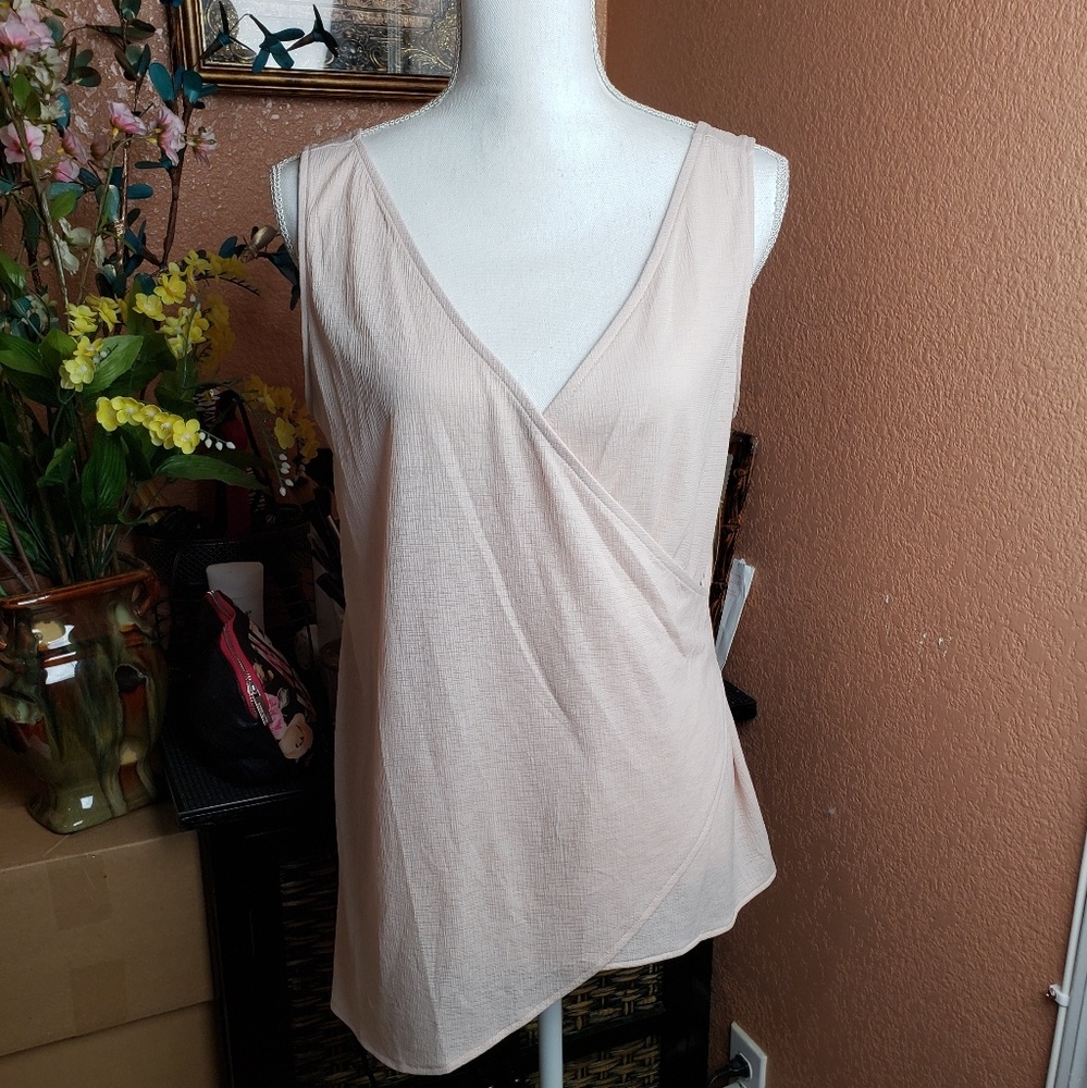 Rachel Rachel Roy Sleeveless Light Pink Top